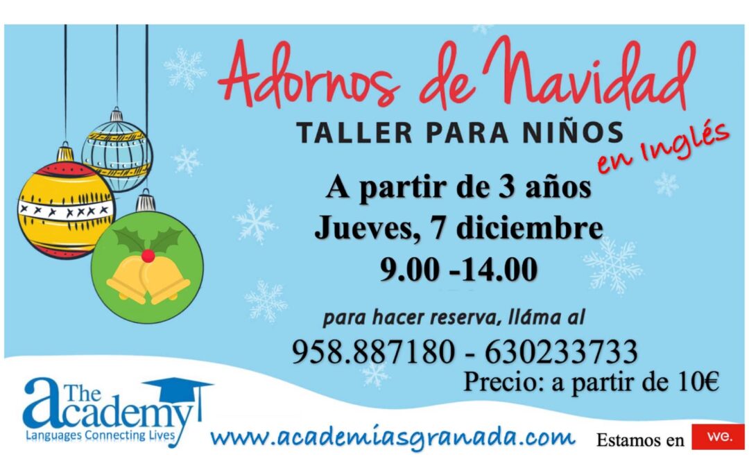 TALLER DE NAVIDAD EN INGLÉS